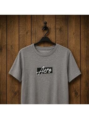 Aeropostale Men's Grey Tshirt